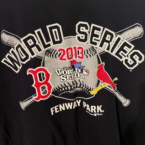 Boston Red Sox vs St Louis Cardinals Worldseries 2013 Tee Men’s Size XL